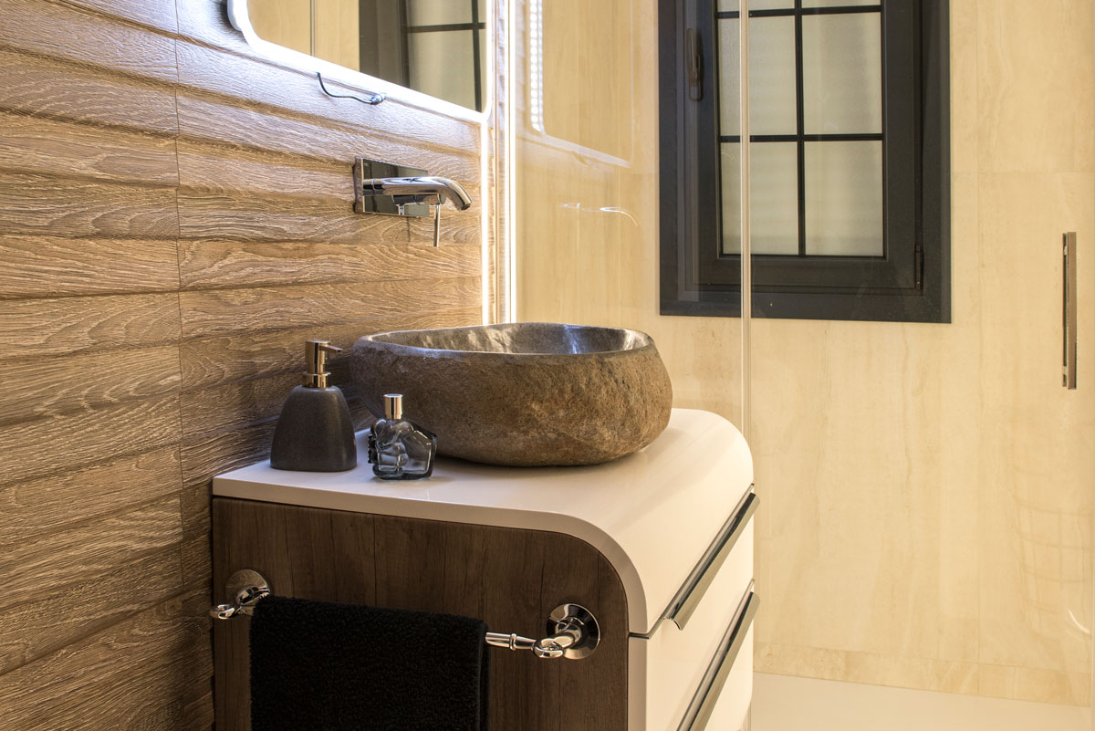 Baño del proyecto Casa Angel por Itek Interiorismo