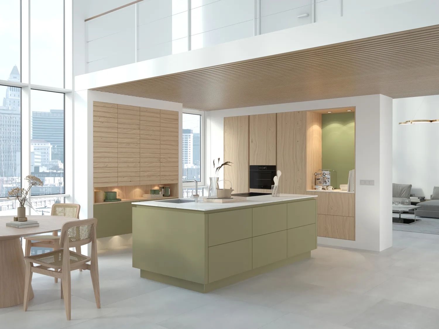Cocina Schröder modelo Luna Soft, del catálogo del fabricante